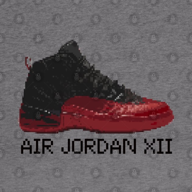 AJ XII - Pixelated art by Buff Geeks Art